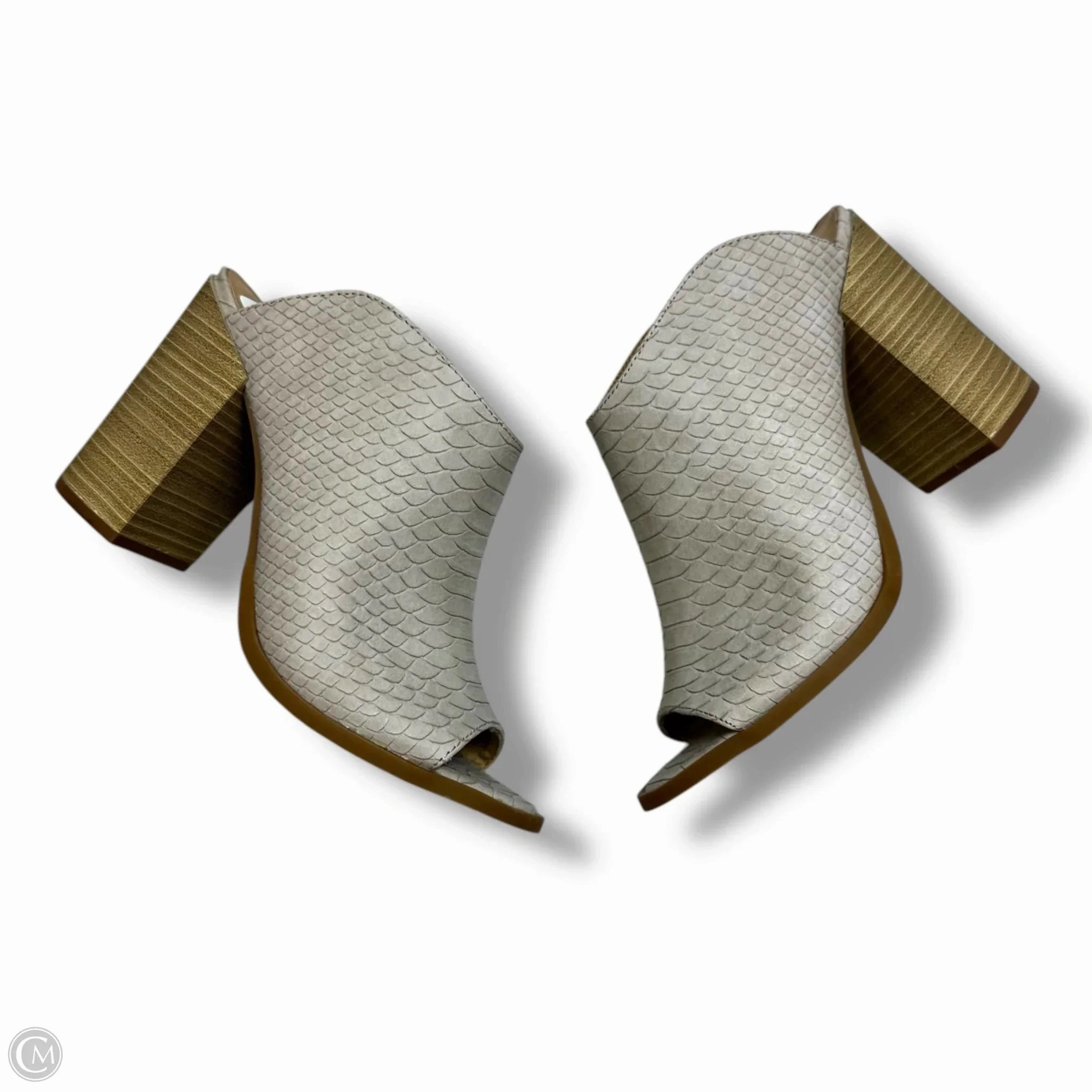Shoes Heels Block By Express In Beige, Size: 8