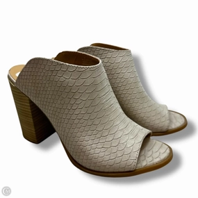 Shoes Heels Block By Express In Beige, Size: 8