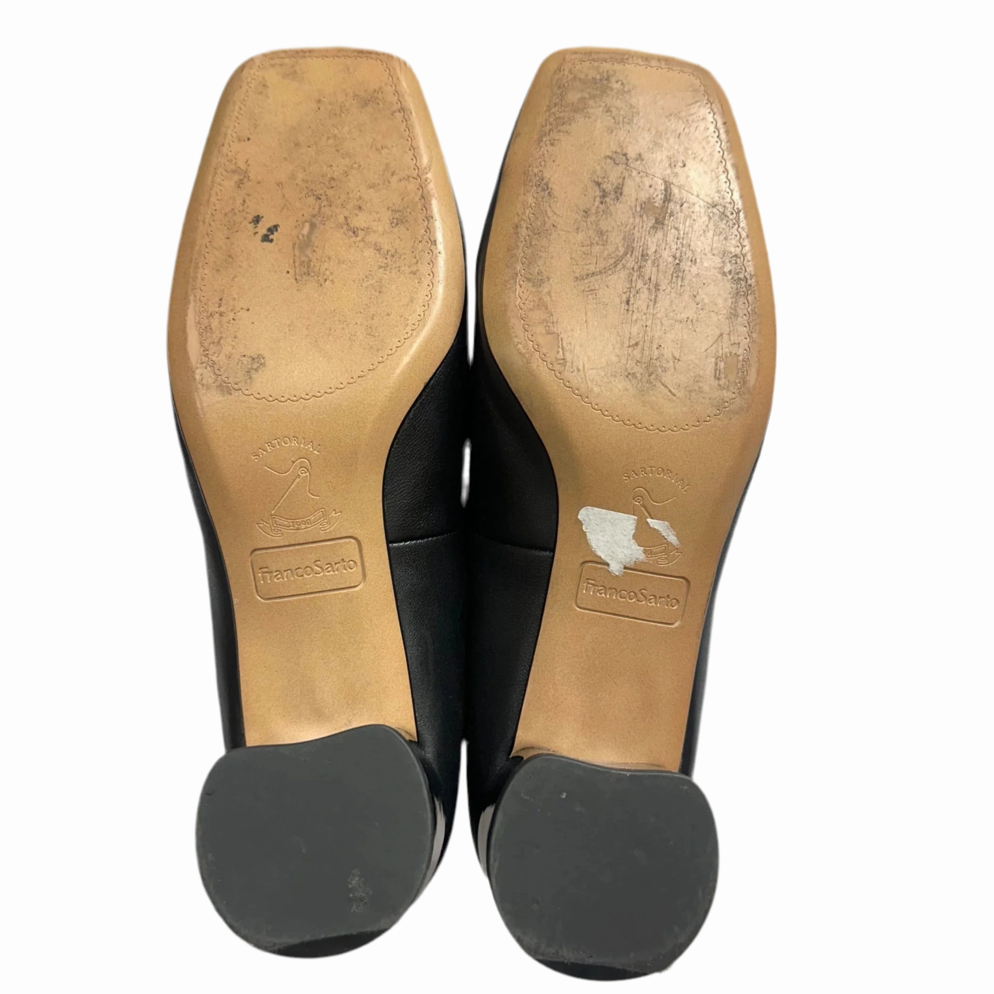 Shoes Heels Block By Franco Sarto In Black, Size: 9.5