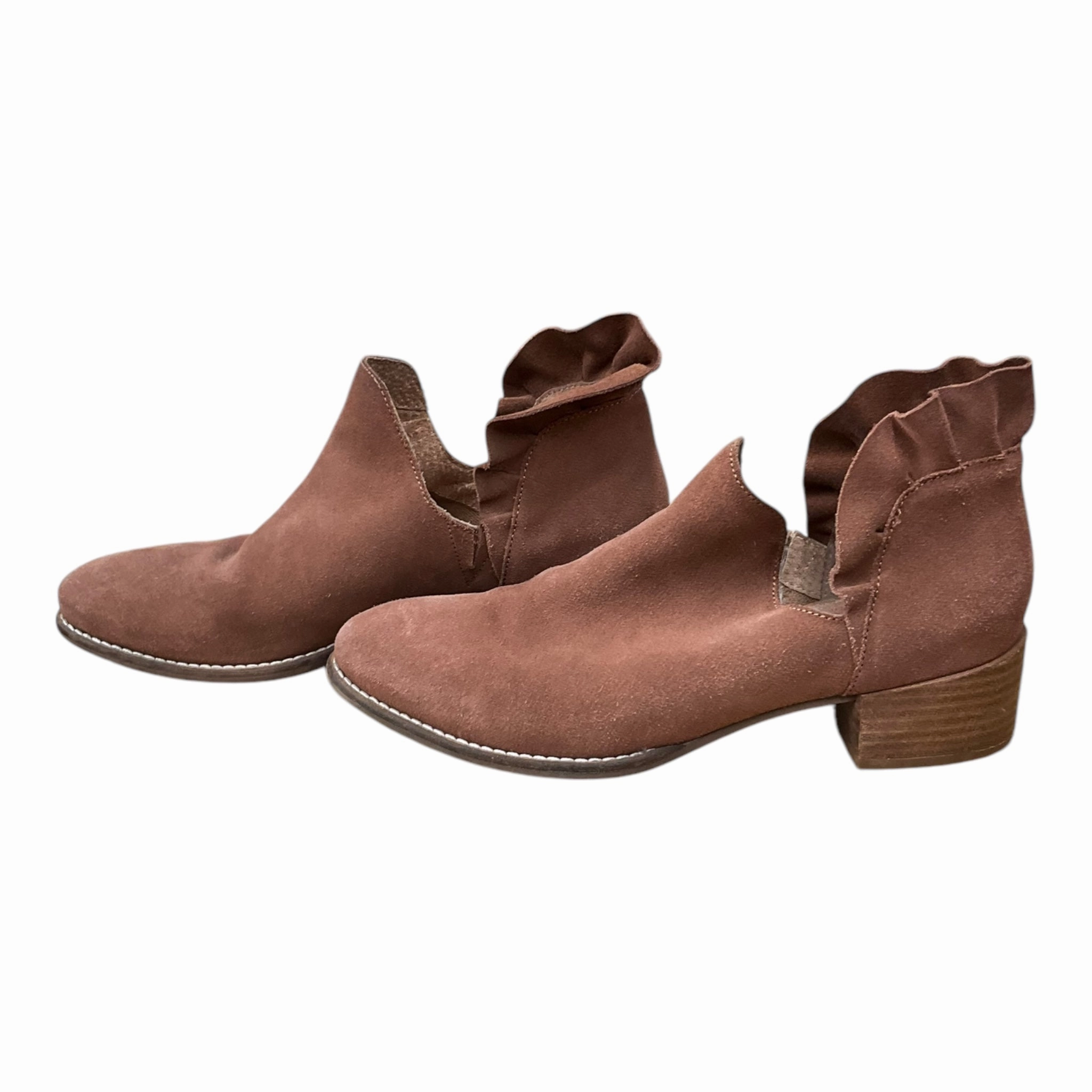 Shoes Heels Block By Seychelles In Brown, Size: 8