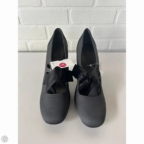 Shoes Heels Stiletto By Ann Marino In Grey, Size: 10