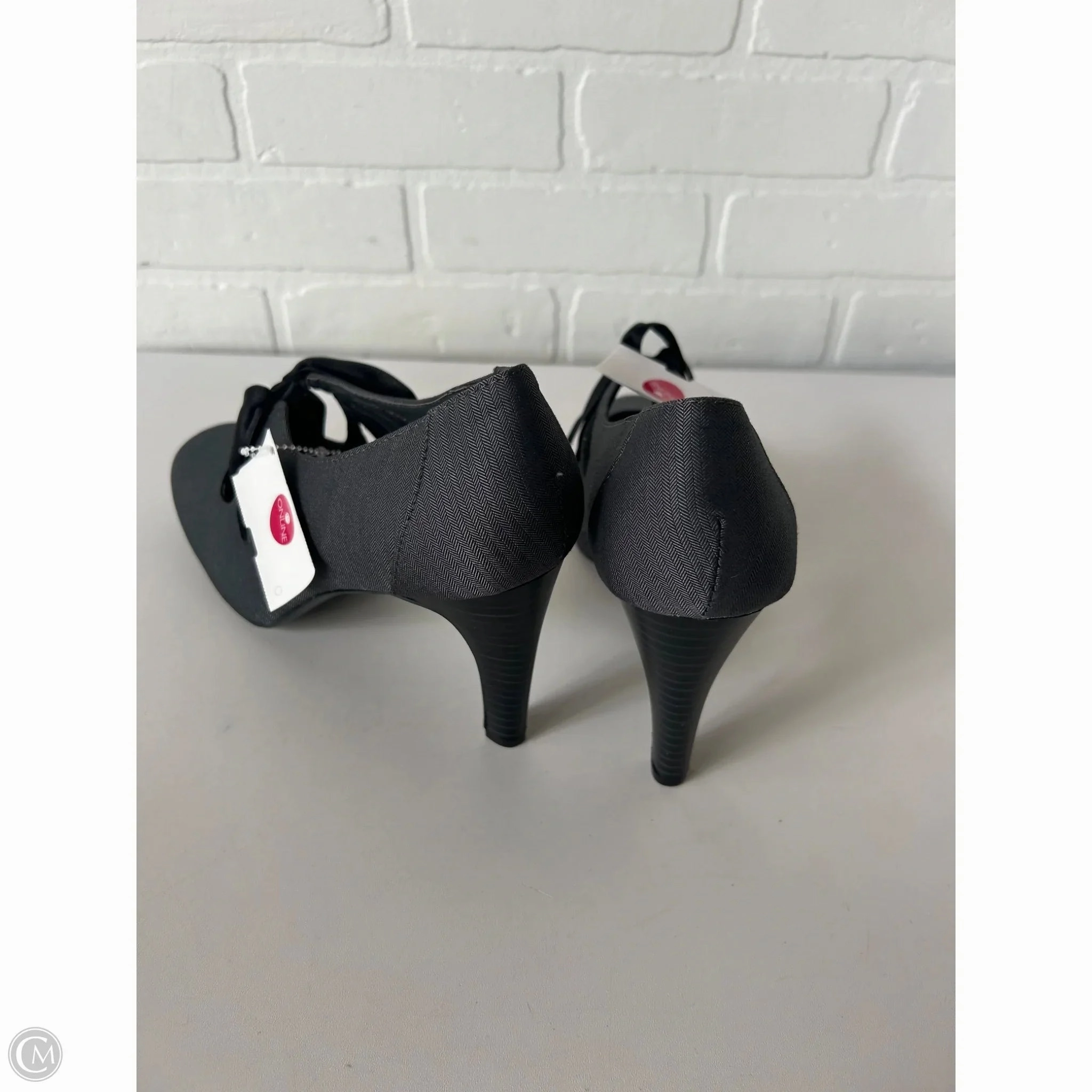 Shoes Heels Stiletto By Ann Marino In Grey, Size: 10