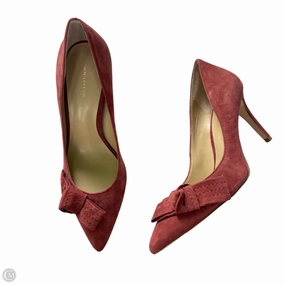 Shoes Heels Stiletto By Ann Taylor In Maroon, Size: 6.5