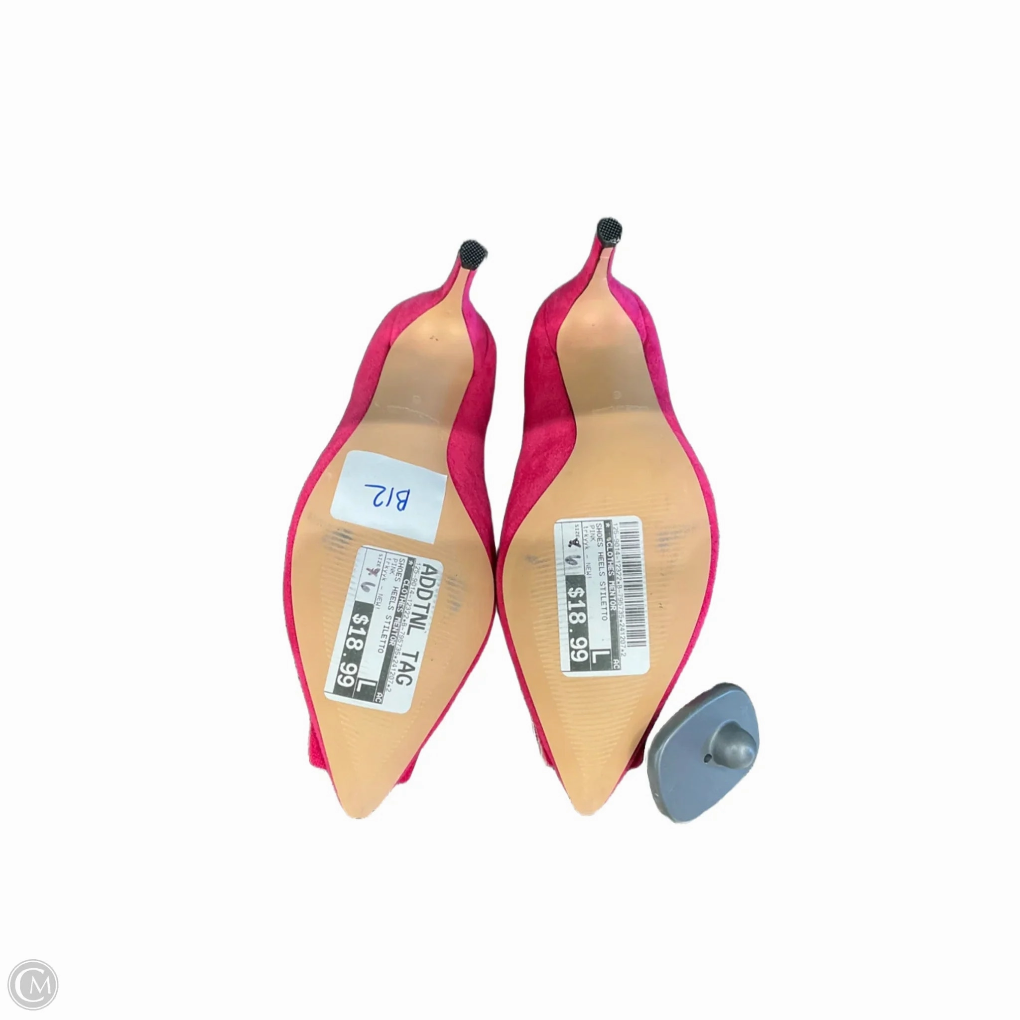 Shoes Heels Stiletto By Clothes Mentor In Pink, Size: 9