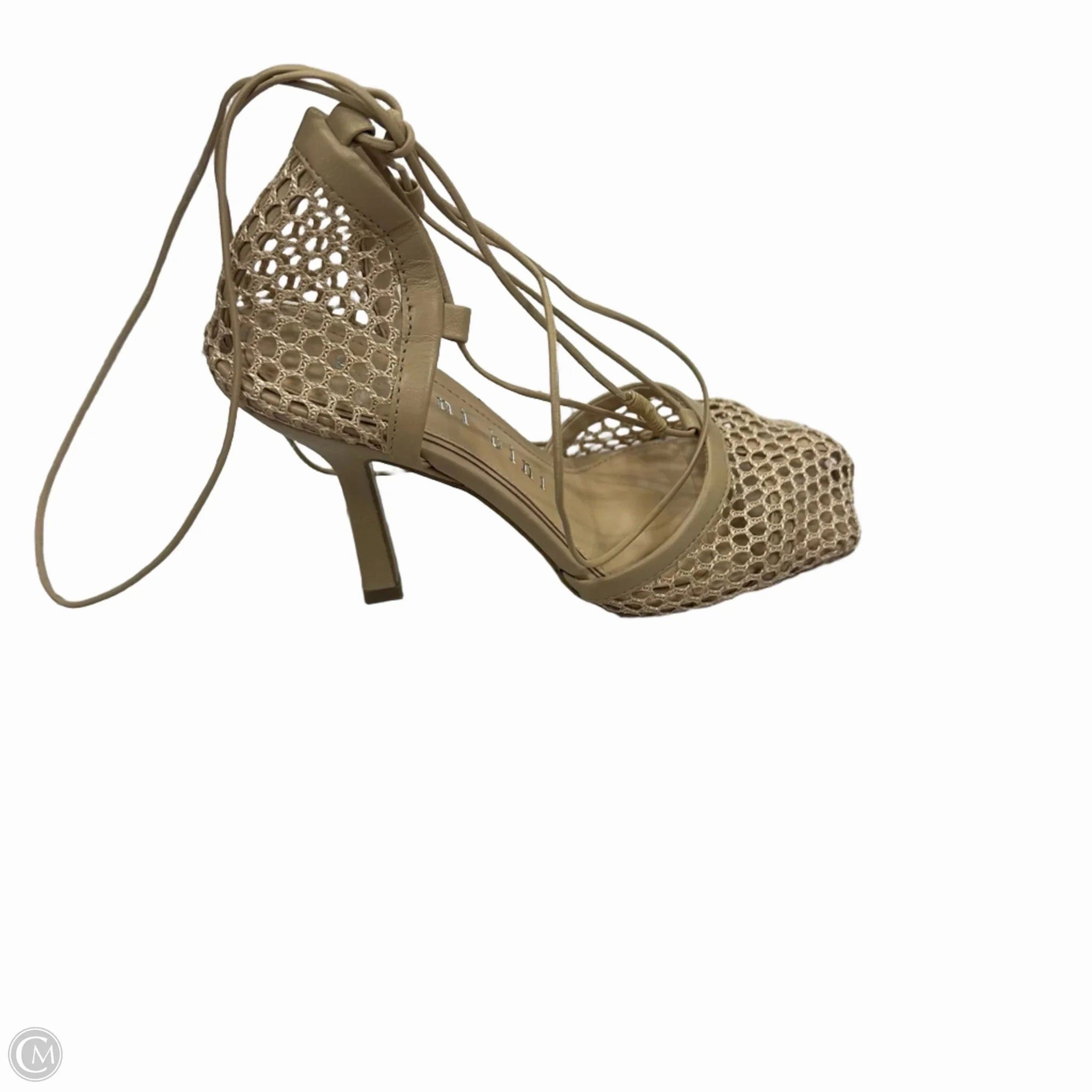 Shoes Heels Stiletto By Gianni Bini In Tan, Size: 5.5