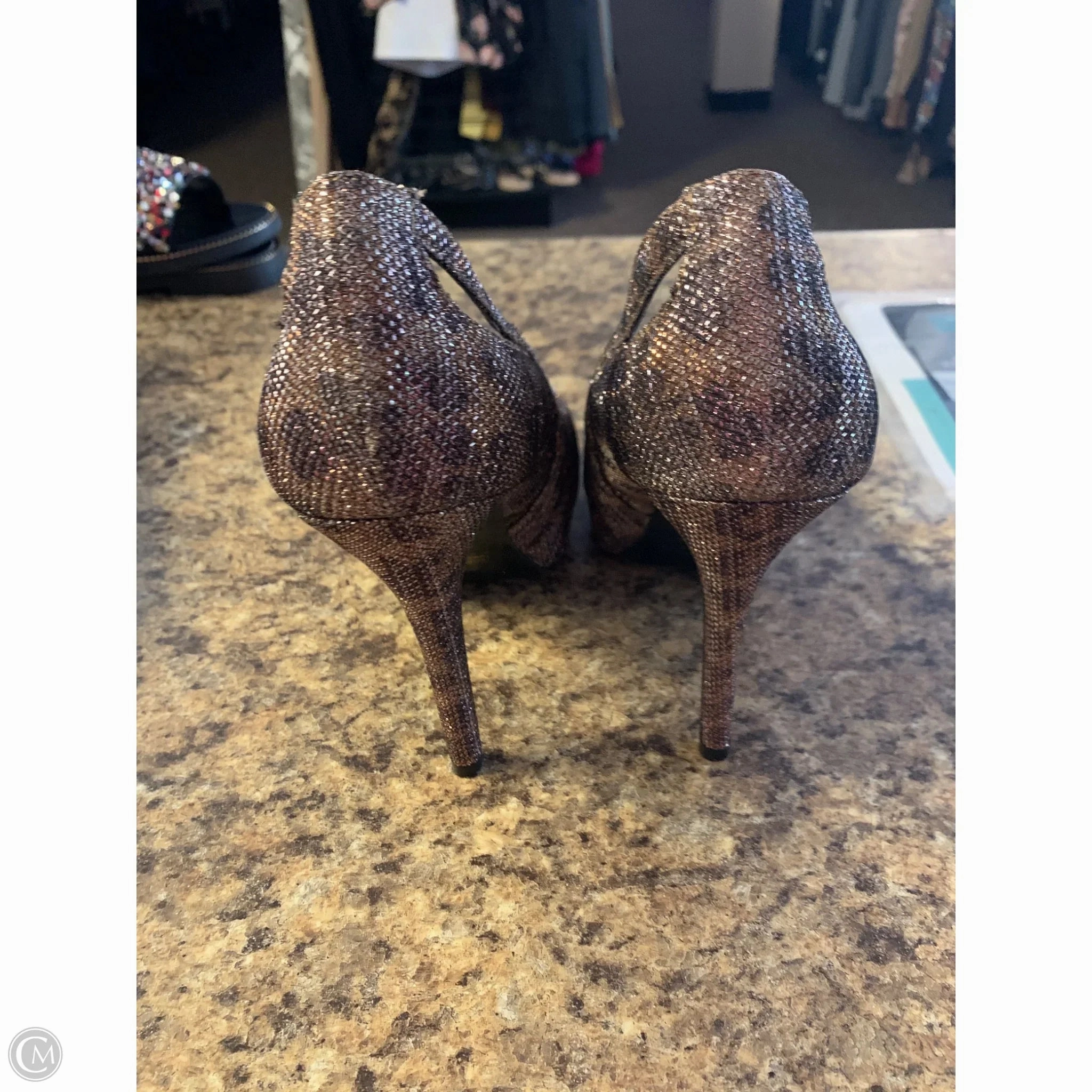 Shoes Heels Stiletto By Guess In Animal Print