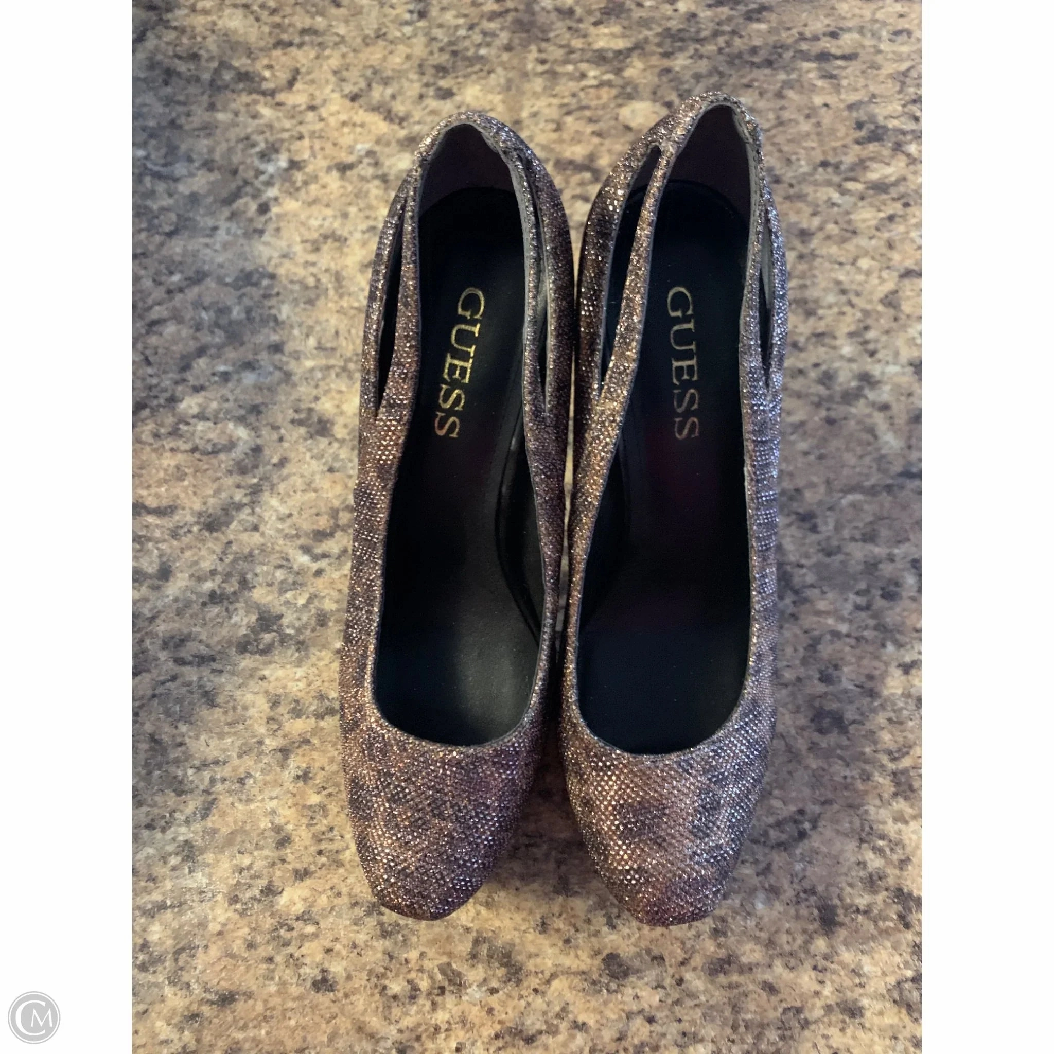 Shoes Heels Stiletto By Guess In Animal Print