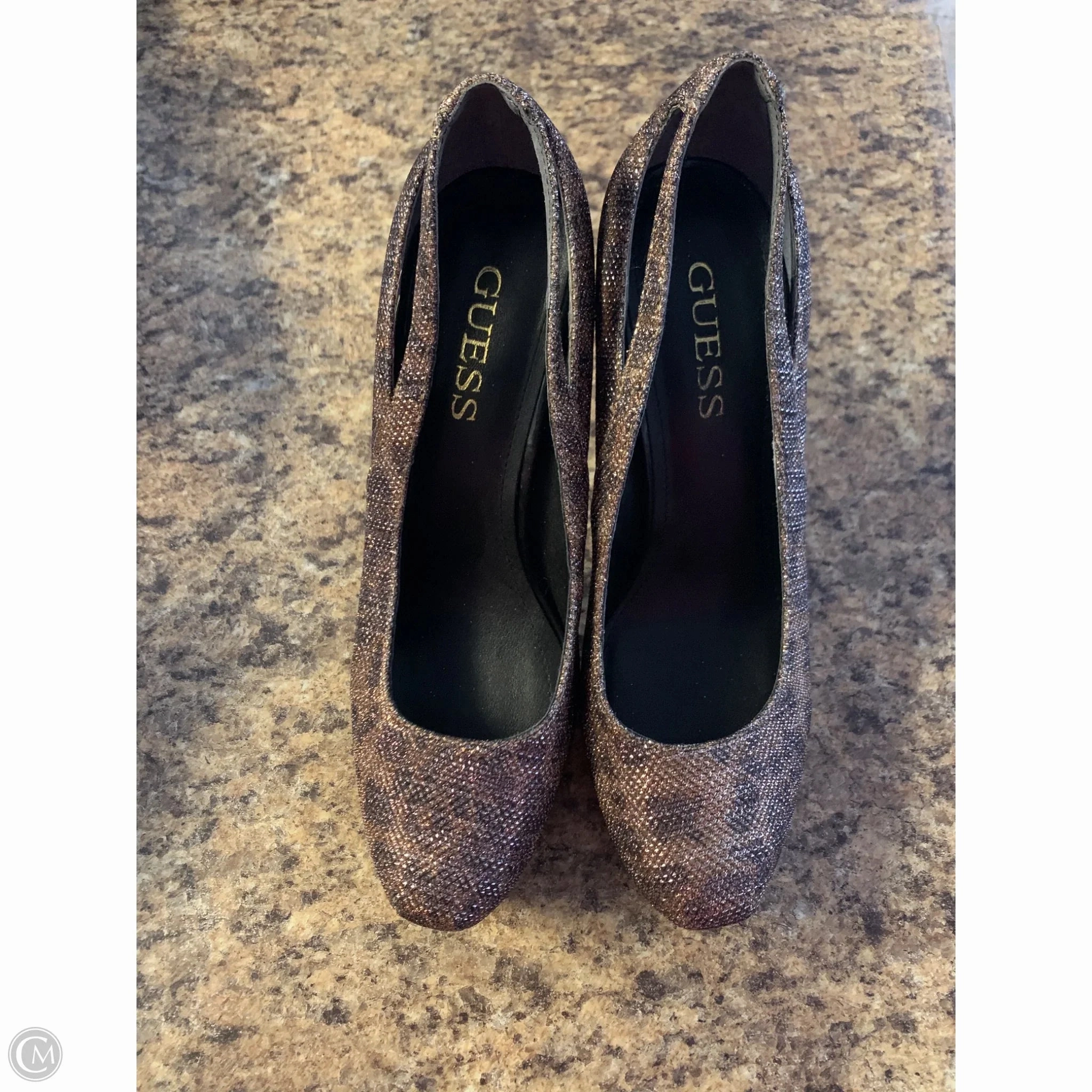 Shoes Heels Stiletto By Guess In Animal Print