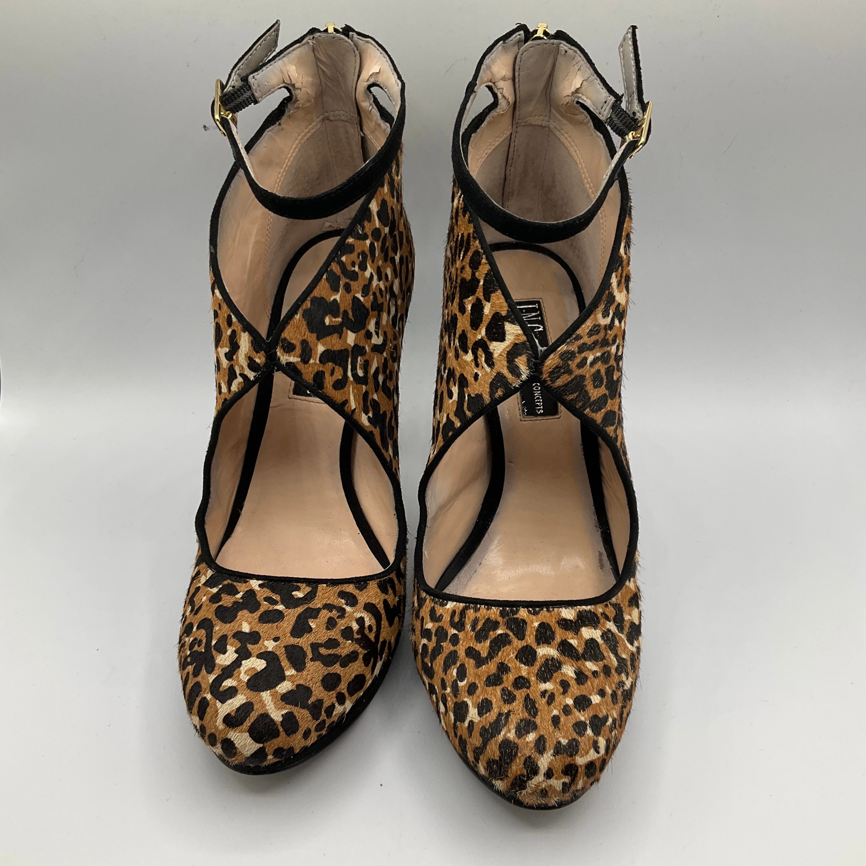 Shoes Heels Stiletto By International Concepts In Animal Print, Size: 7