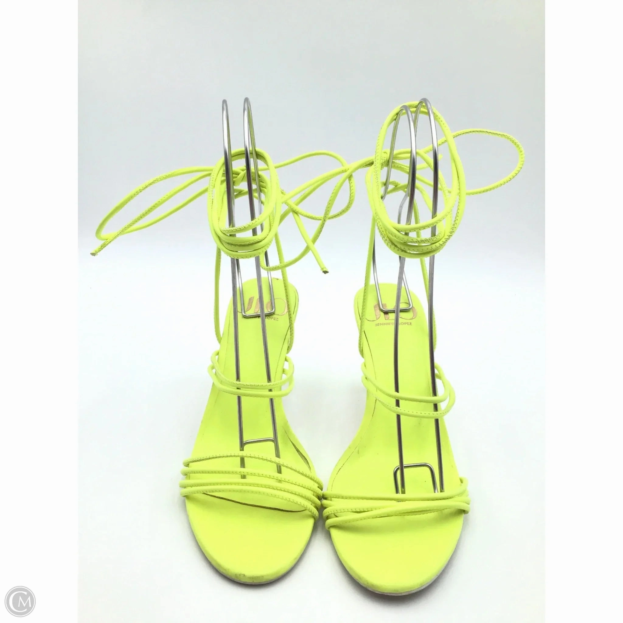 Shoes Heels Stiletto By Jennifer Lopez In Green, Size: 6