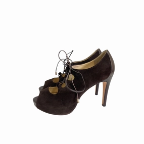 Shoes Heels Stiletto By Talbots In Brown, Size:8