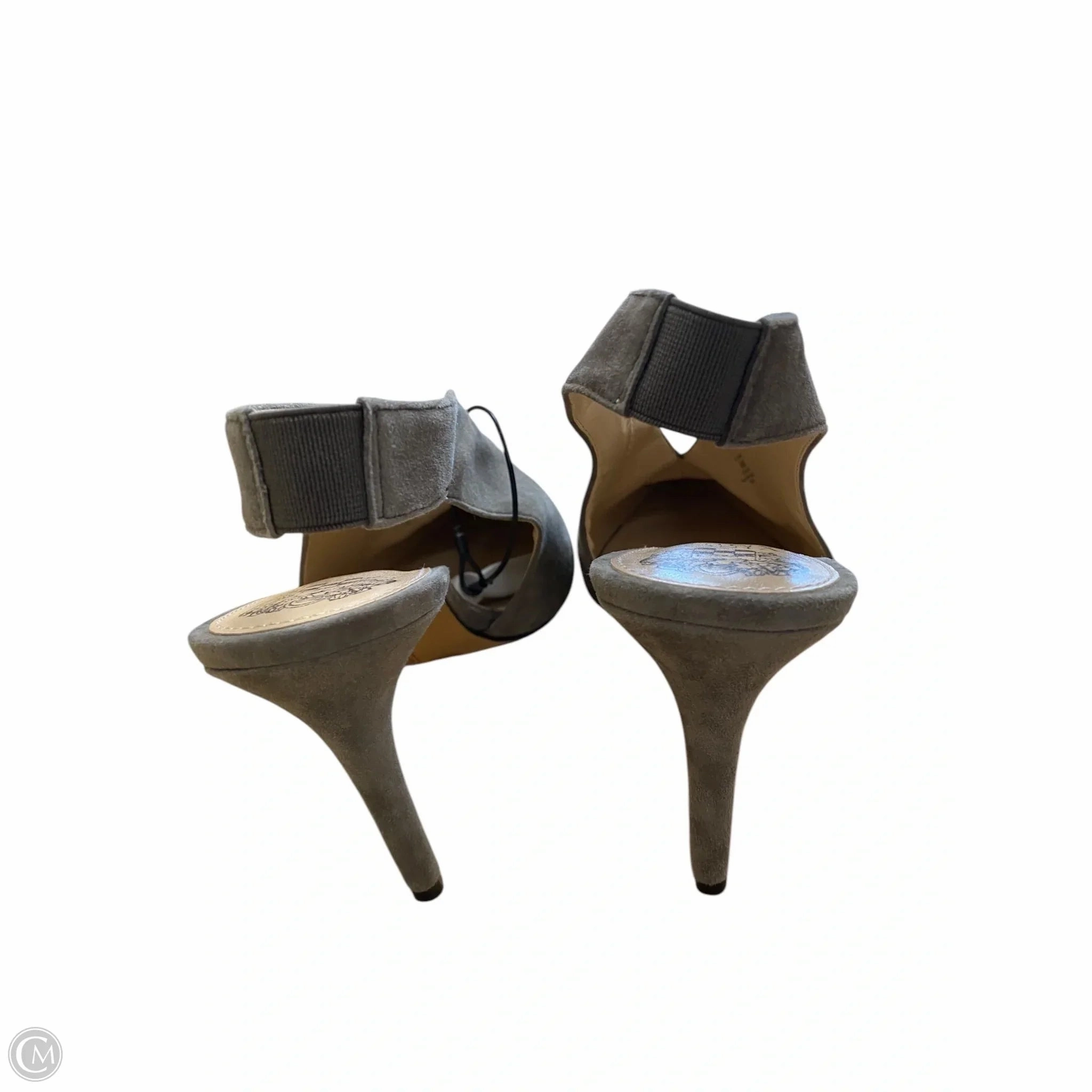 Shoes Heels Stiletto By Vince Camuto In Grey, Size: 9