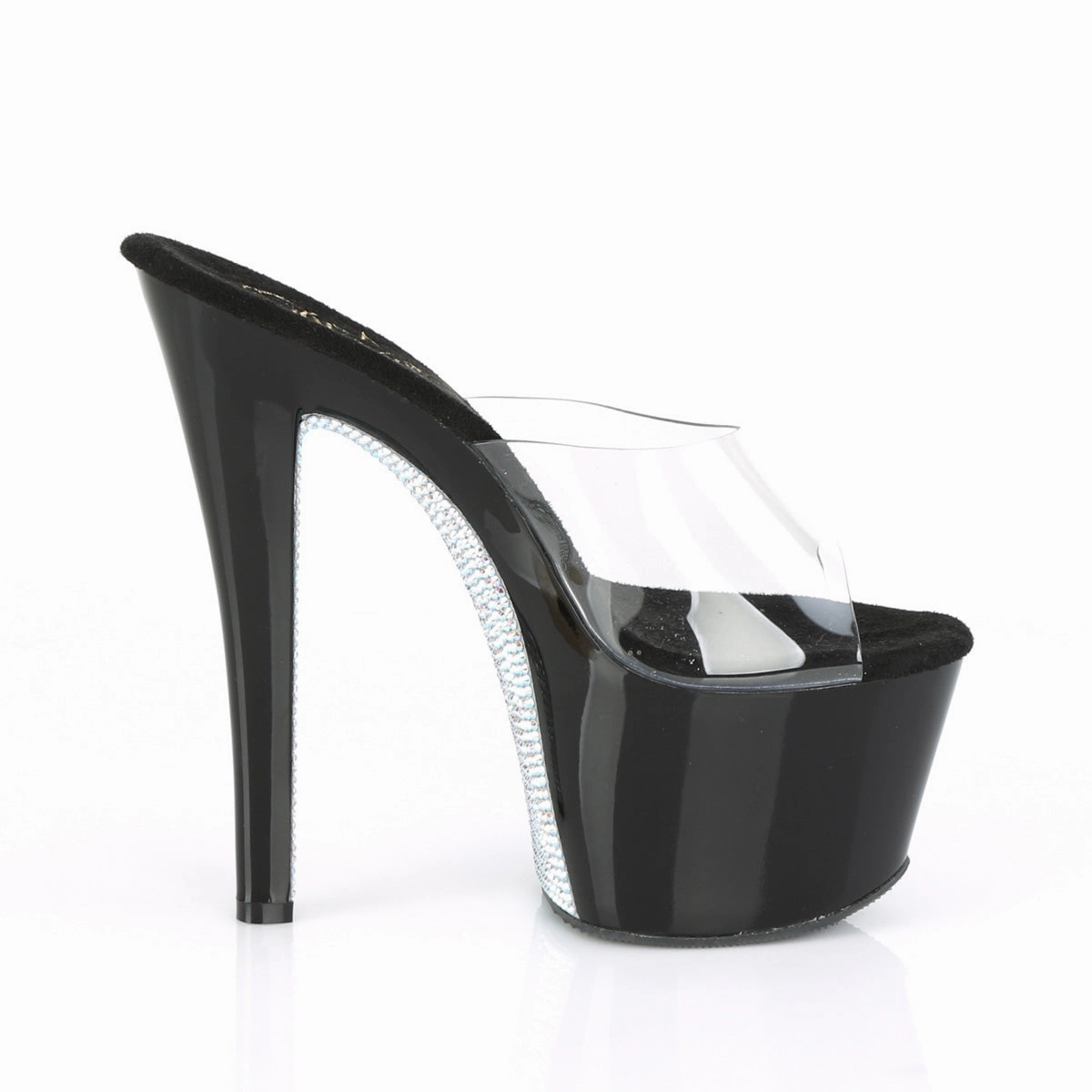 SKY-301CRS  Clear/Black-Silver AB Rhinestone