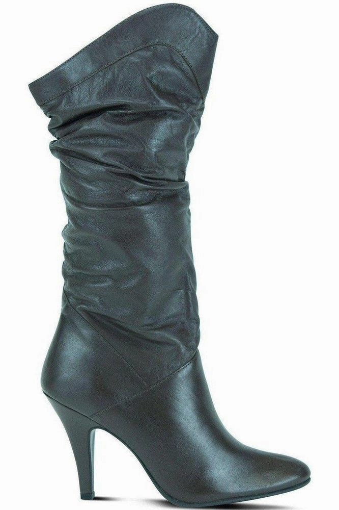 Slouch Boot - Brown