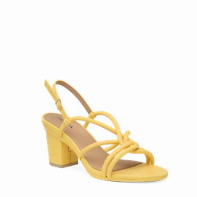 The Capri - Limoncello Vegan Leather 3 Block