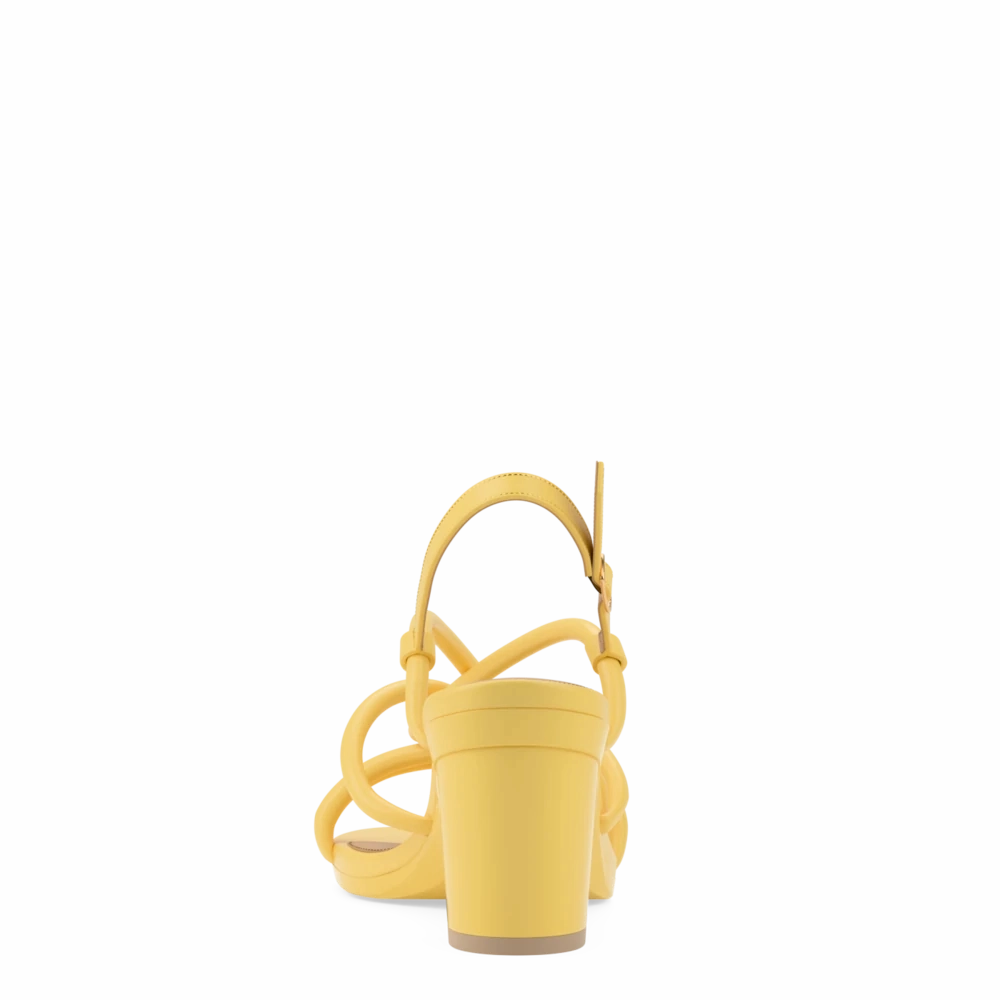 The Capri - Limoncello Vegan Leather 3 Block