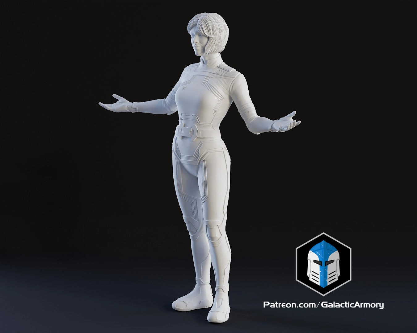 The Weapon Figurine - Pose 1 - 3D Print Files