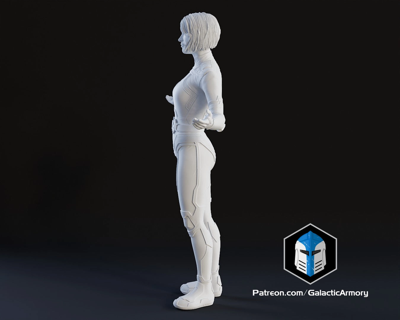 The Weapon Figurine - Pose 1 - 3D Print Files