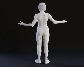 The Weapon Figurine - Pose 1 - 3D Print Files