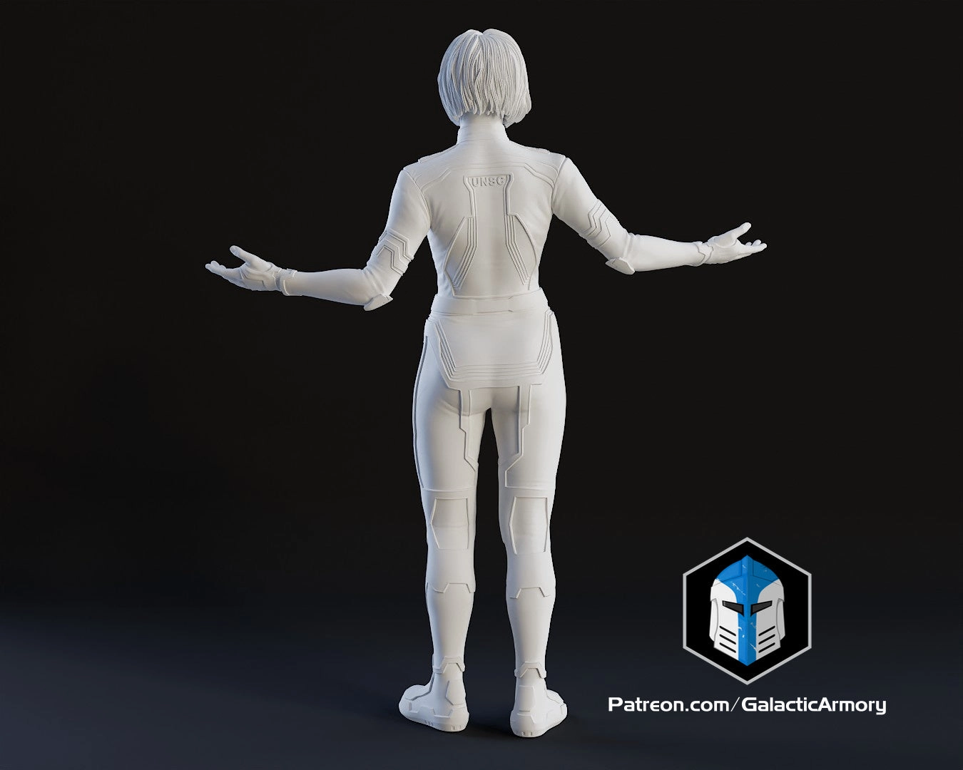 The Weapon Figurine - Pose 1 - 3D Print Files