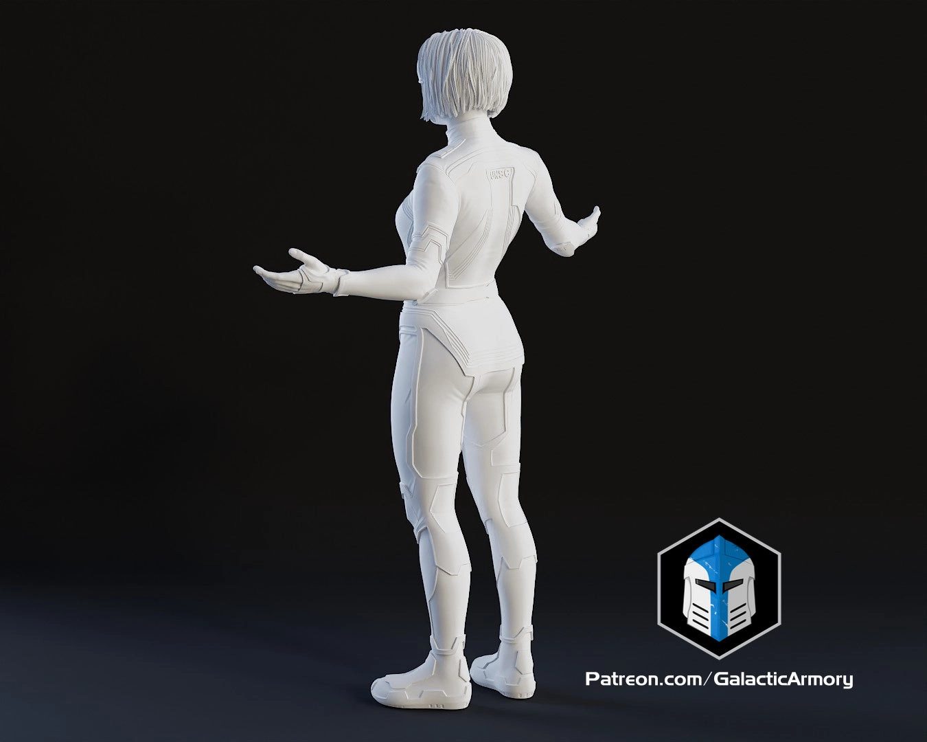 The Weapon Figurine - Pose 1 - 3D Print Files