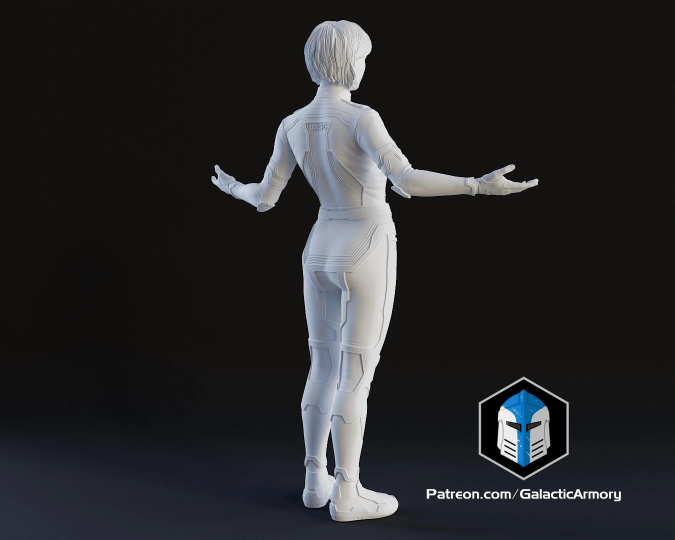 The Weapon Figurine - Pose 1 - 3D Print Files