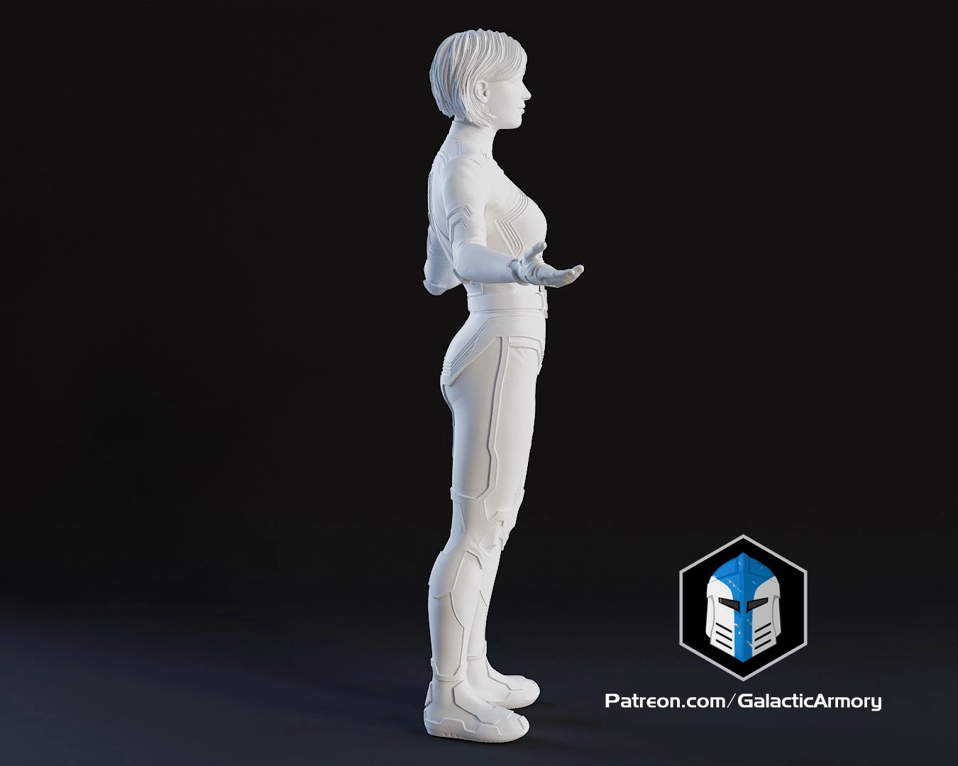 The Weapon Figurine - Pose 1 - 3D Print Files