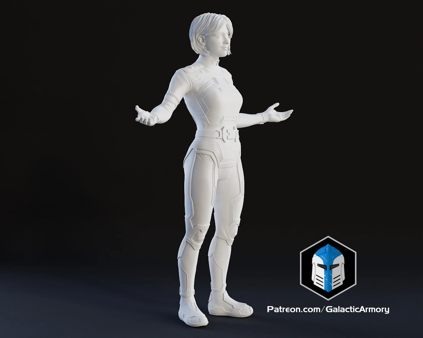 The Weapon Figurine - Pose 1 - 3D Print Files