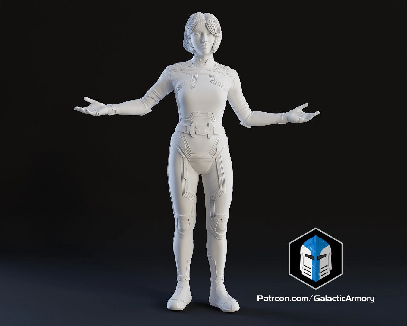 The Weapon Figurine - Pose 1 - 3D Print Files