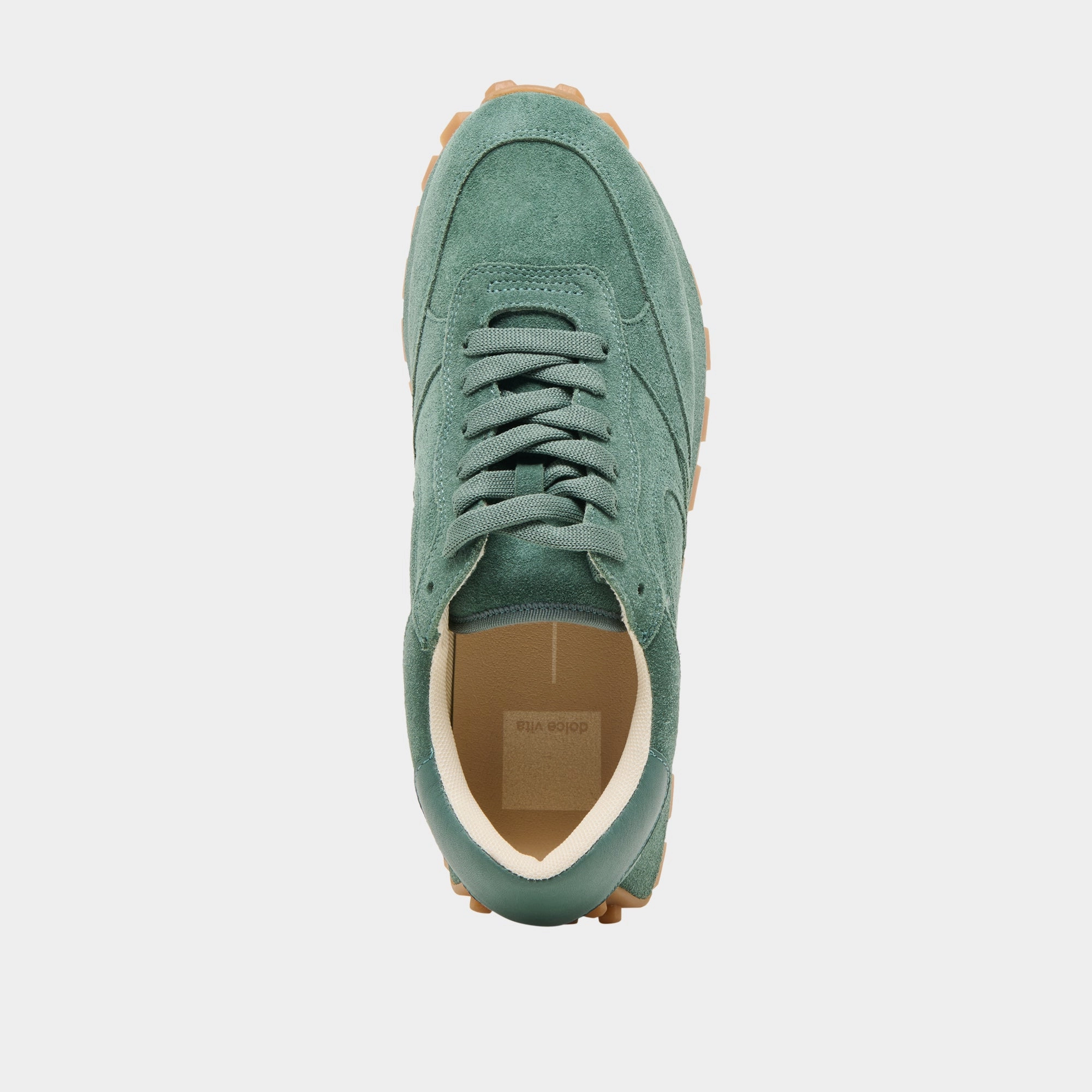 TRICIA SNEAKERS DK GREEN SUEDE