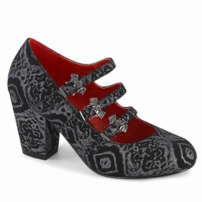 VIVIKA-38  Black-Silver Faux Nubuck Leather